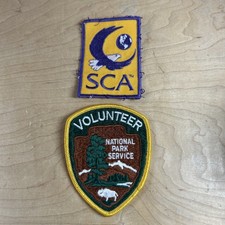 VTG National Park Service Volunteer & Student Conservation Association Patches