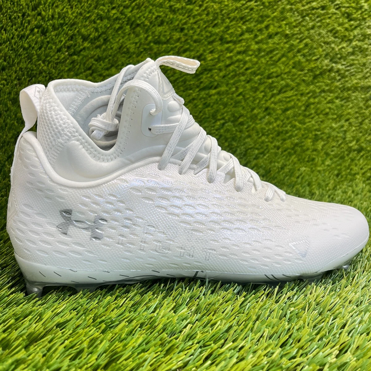 25+ Under Armour White Football Shoes & Cleats for Men for sale
