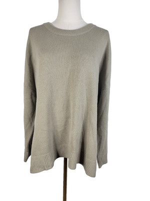 JENNI KAYNE Oversized Cashmere Sweater Willow Sweater XXL Soft 37-7356-b21 2XL