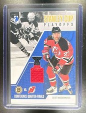 2003-04 Be a Player Memorabilia Playoff Relic Scott Niedermayer