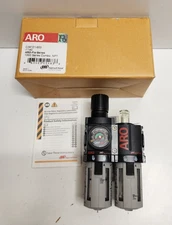 NEW IN BOX! ARO 1/4NPT 1000 SERIES FILTER/REGULATOR-LUBRICATOR COMBO C38121-600