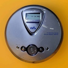 SONY D-NF400 Atrac3Plus CD-R RW TV Weather AM FM MP3 Personal Portable Player
