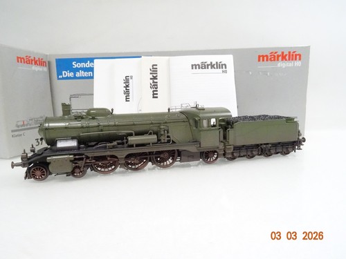 Märklin H0 37114 Dampflok Klasse C SoMo alte Württemberger Digital in OVP JL6803 | Zustand: Gebraucht