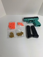 Mini Soft Bullet Toy Gun Shell Ejecting Blaster Kids Outdoor Shooting Gift