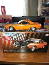 ACME 1/18 1970 PLYMOUTH AAR BARRACUDA VERY RARE!!!!!!!!!!!!!!!!!