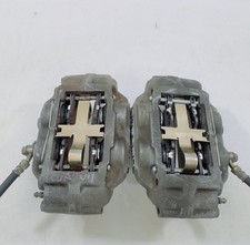 Subaru Impreza Wrx Gda Gdb Version 7 4 Pot Front Brake Calipers Pair 2001-07
