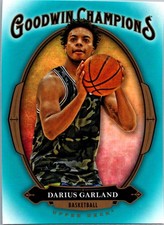 2020-21 Donruss Franchise Features Green Flood Darius Garland Cleveland