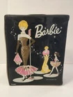 Vintage 1962 Barbie Black Vinyl Carry Case