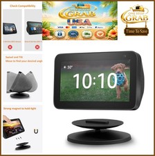 Tabletop Stand for Echo Show 5 and 8 Magnetic Swivel Tilt Black Mount