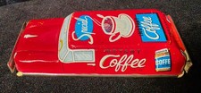 Rare Red Variant Vintage 1950s Japan Tin Litho "Special Instant Coffee" Car