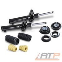 2X StoßDÄMpfer +Domlager Vorne FÜR Audi A3 Q2 Cupra Seat Leon VW Arteon Golf 7
