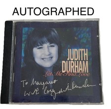 Judith Durham Signed CD Rare 90s Pop Music Album Seekers Merchandise Australian