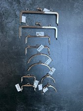 10 ASSORTED METAL PURSE FRAMES 8-19CM