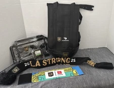 LAFC ⚽️ DoorDash Insulated Lunch Bag Black Bundle w/ Bowl/Capt Band/Fanny Pack..