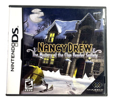 Nancy Drew: The Mystery Of The Clue Bender Society Nintendo DS Complete Tested