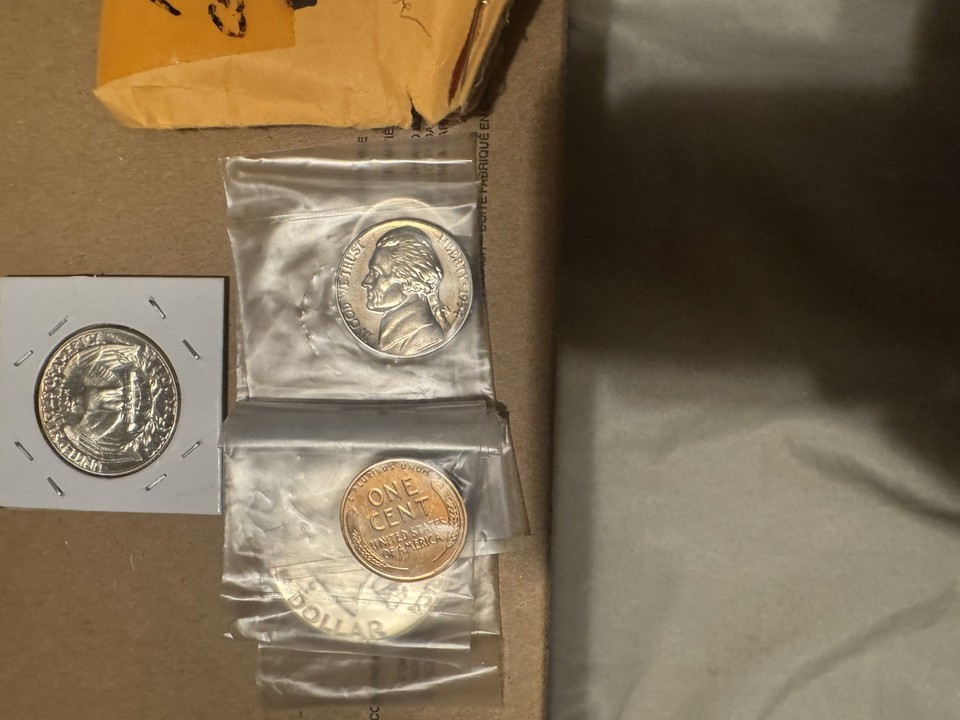 1954 U.S. Proof Set in OGP 1954 proof quarter is not from the same ...