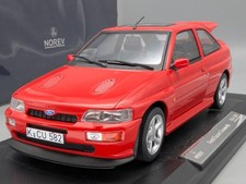Modellautos 1:18 Norev Ford Escort RS Cosworth 1992 Red mit OVP