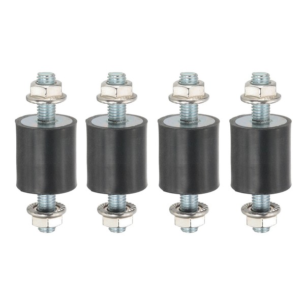 FüR M8-25X25Mm GummifüßE VibrationsdäMpfer StoßDäMpfer, 4 StüCk (65Mm)-image