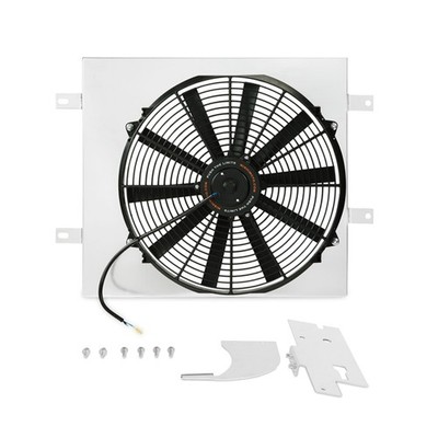 Mishimoto MMFS-WRA-87 Fan Shroud Fits Jeep Wrangler YJ TJ 1997-2006 Silver