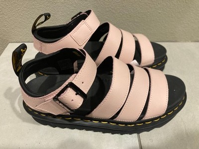 Martens Blaire Womens Sz Peach Pink Blaire Quad Leather