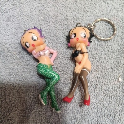 INET S&G Betty Boop Animation Keychain  lot of 2