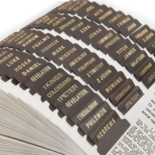 Leather Bible Tabs, DILIBRA Personalized Bible Journaling Tabs for Women and ...