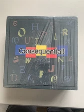 Consequential:  Game night, Fun with friends, party game. Just A game, Inc.