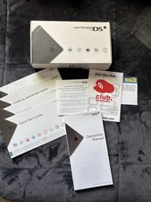 Nintendo DSi Handheld Console - Matte Black Box ONLY With All Inserts