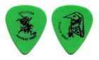 Vintage Sepultura Andreas Kisser Green Artist Series Guitar Pick - 1997 Tour