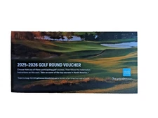 2025-2026 Golf Round Voucher includes Sawgrass