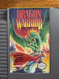 Dragon Warrior 1-2-3-4 Game Lot Nintendo NES Cleaned/Tested