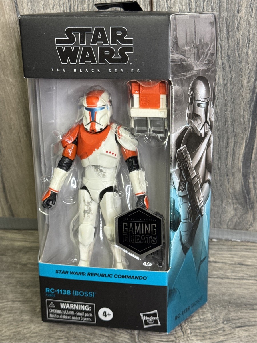 未開封　スターウォーズ　ブラックシリーズ　RC-1138 BOSS ボス Hasbro Star Wars The Black Series Gaming Greats: Star Wars
