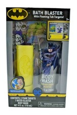 Batman Bath Blaster with Floating Targets Body Wash Set New in Package
