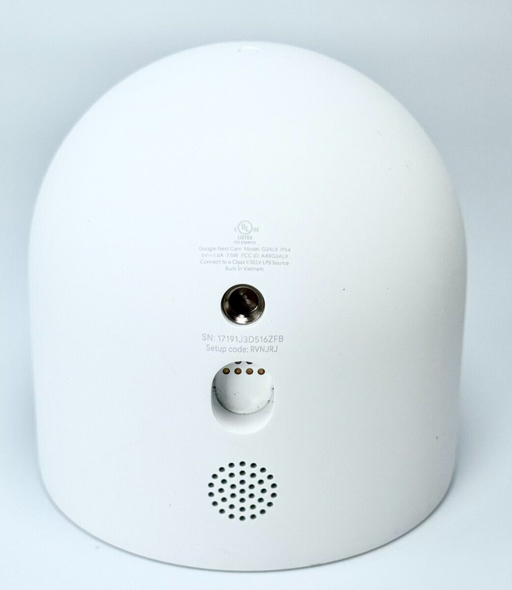 Google G3AL9 Nest Cam Indoor/Outdoor 1080P Smart Google G3AL9 Nest Cam Indoor/Outdoor 1080P Smart