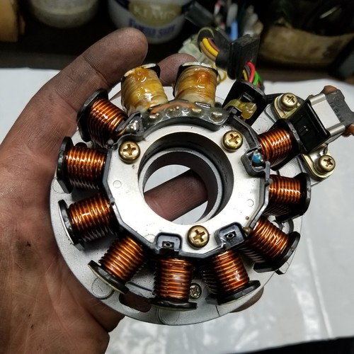 1999-2008 Polaris Pro X Edge XCSP XCR stator magneto and backing plate  4060222