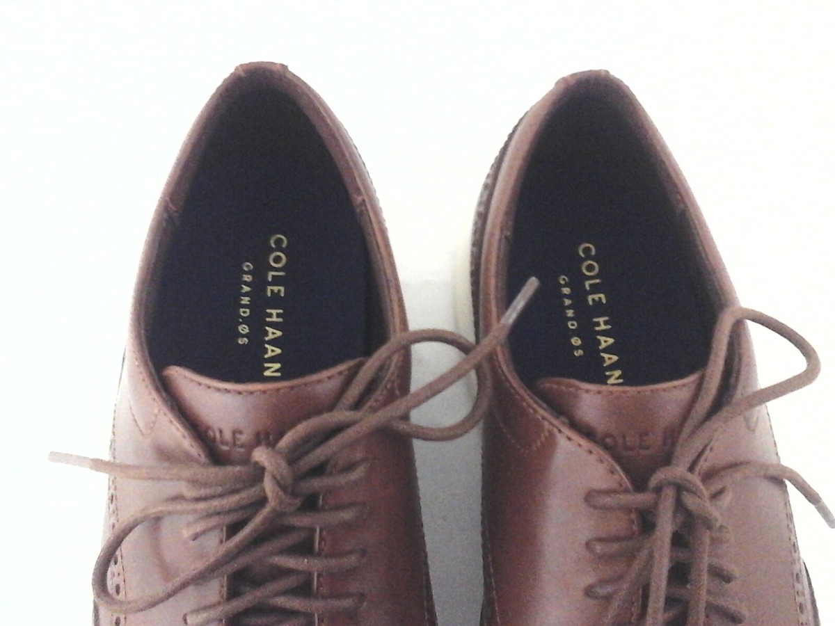 COLE HAAN Grand Tour WingTip Oxfords C29414 Grand OS Brown 