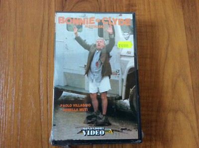 Bonnie und Clyde all'Italiana Paolo Villaggio, Ornella Muti VHS Mondadori NEU