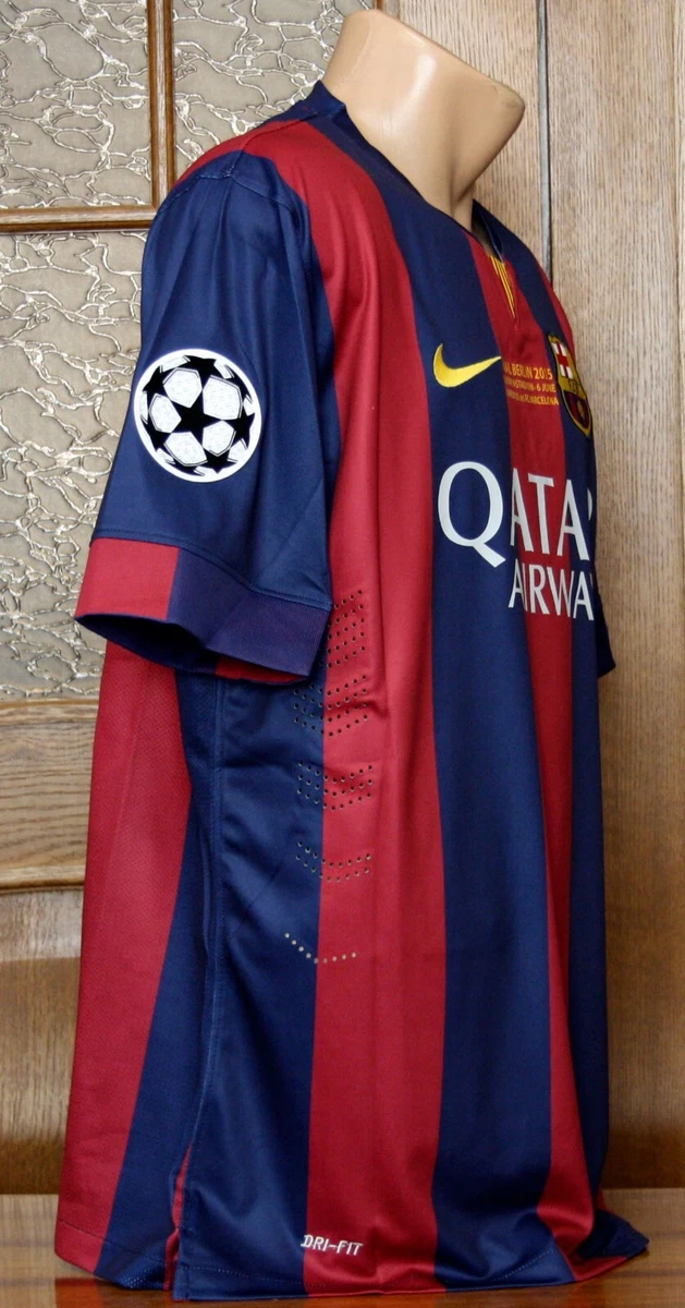 Barcelona 2014-2015 UEFA Champions League Final Berlin jersey