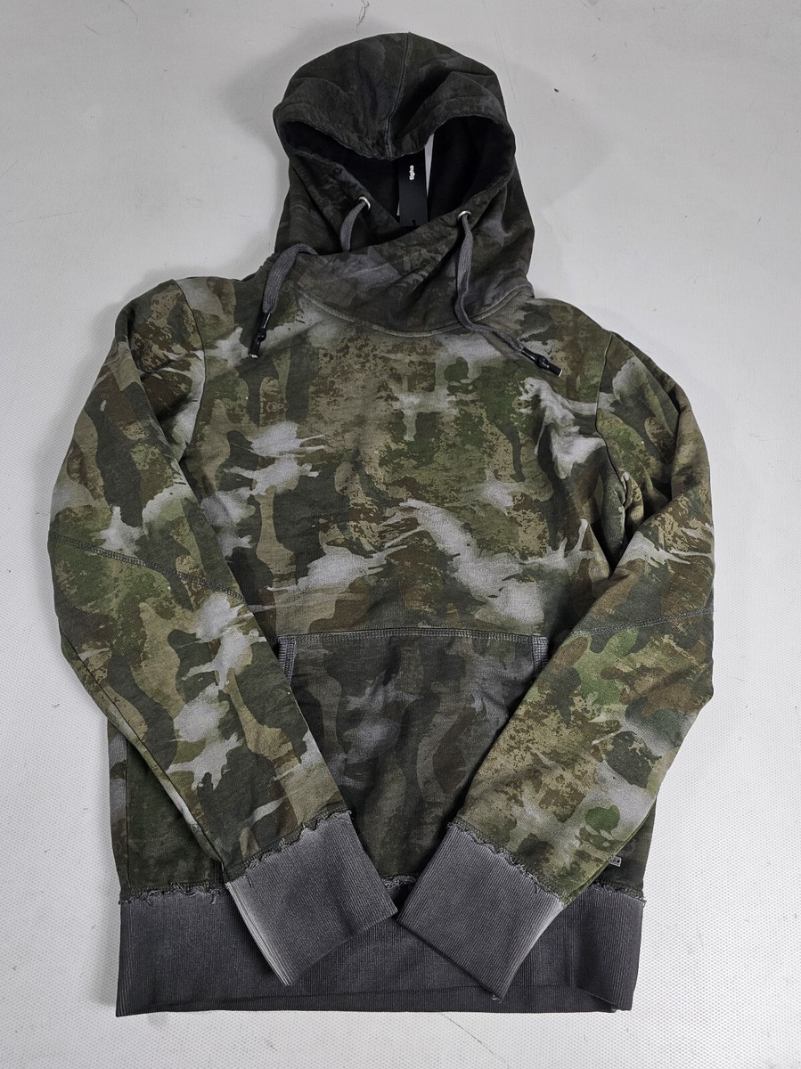 Tigha Herren Kapuzenpullover Grem light camouflage Größe S