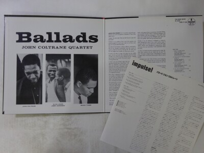 John Coltrane Quartet Ballads Impulse! AS-32 Japan VINYL LP | eBay