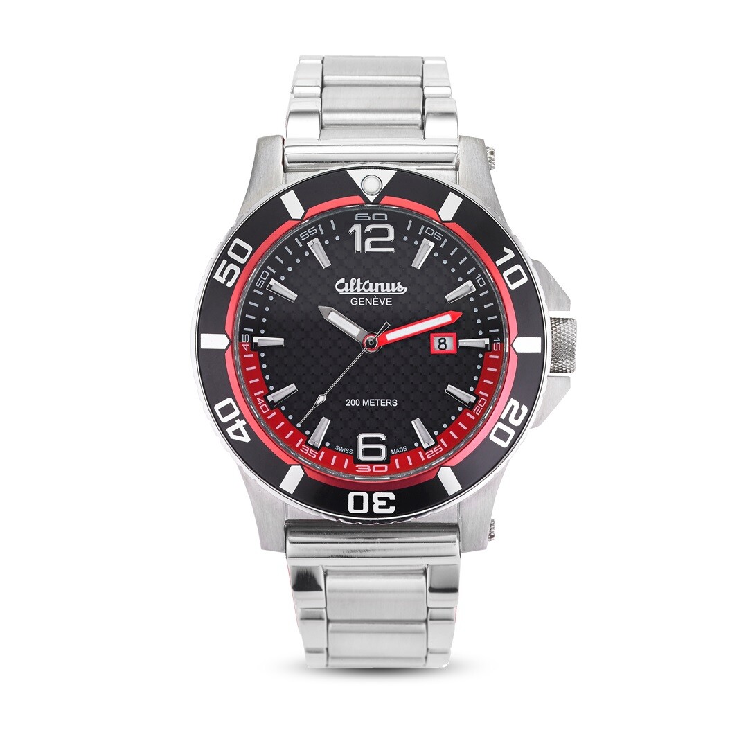 ALTANUS DIVER 200 METRI QUARZ  REFERENZA 7967-2 GARANZIA ITALIA DOPPIO CINTURINO