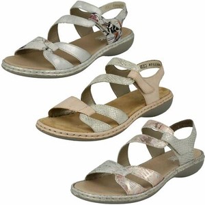 rieker grey sandals