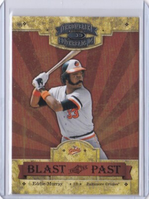 2004 Donruss Throwback Threads Blast From the Past Eddie Murray 673/1500 Orioles