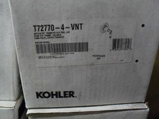 Kohler K-T72770-4-VNT Artifacts Transfer valve trim Vintage Nickel
