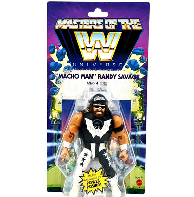 MACHO MAN RANDY SAVAGE FIGUR MASTERS OF THE WWE UNIVERSE OVP MATTEL MOTU ORIGINS