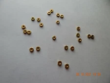 BRASS HEX NUTS.   5/40    30 PCS.  NEW