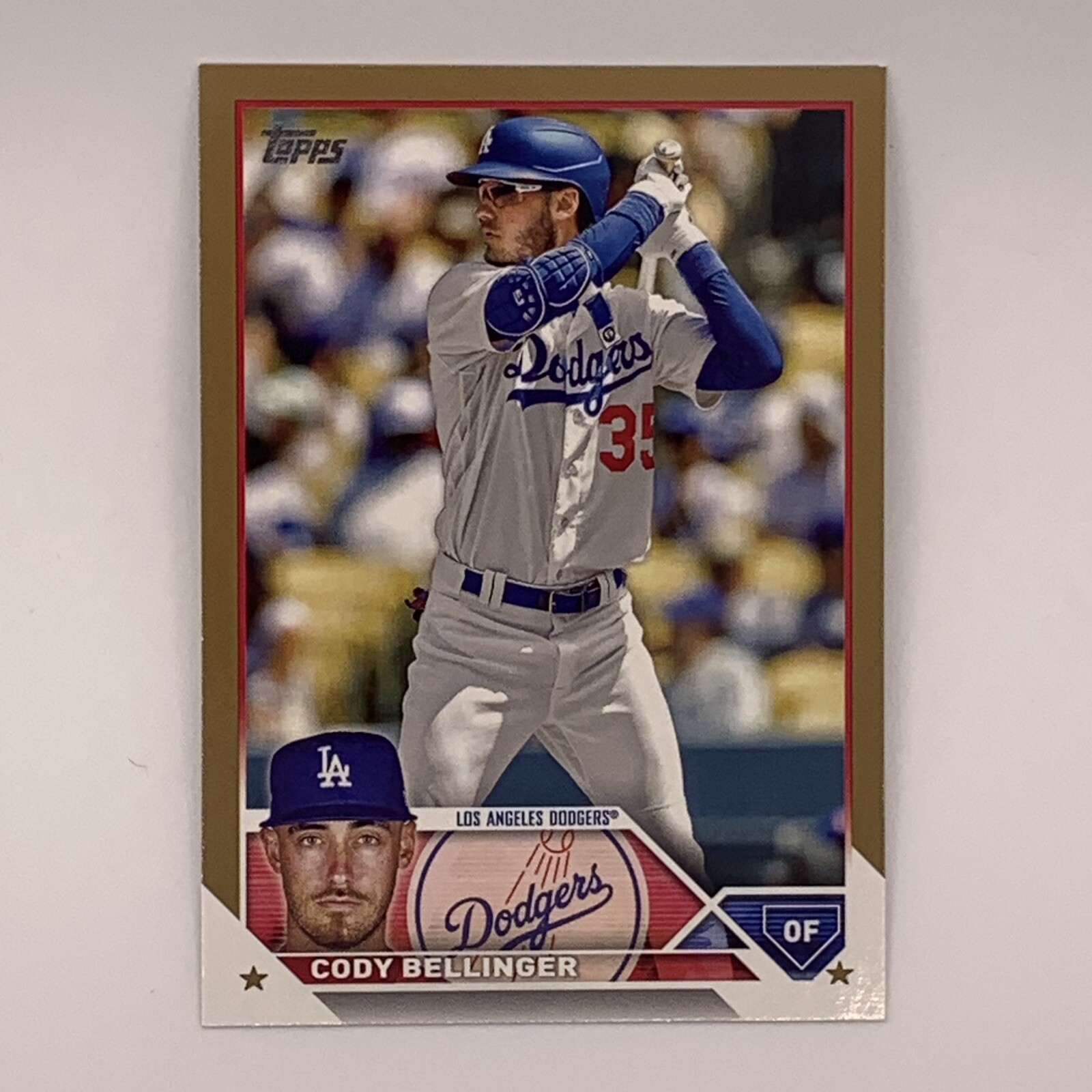 2023 Topps Series 1 131 Cody Bellinger Gold /2023 Los Angeles Dodgers eBay
