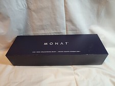 2 in 1 Monat Ionic Straightening Brush Dark Blue 3000000181 Box  Manual Works