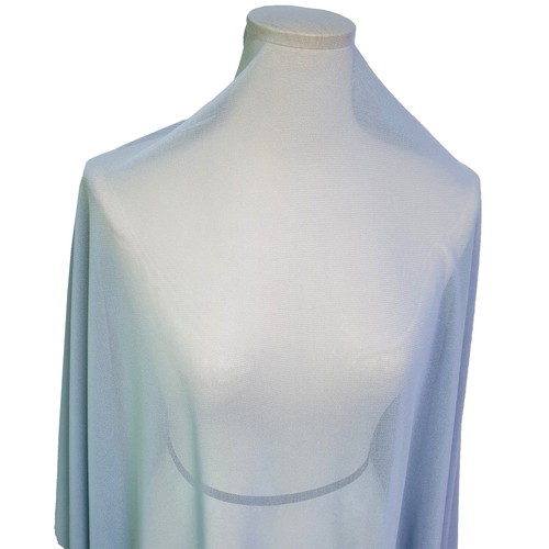 Soft Power Mesh Tulle 4-way Spandex stretch Fabric Sheer Net Dresses Bridal 44"w - Picture 515 of 628