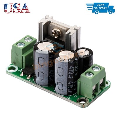 Single Regulated Power Supply Module DC5/9/12/15/24V rectifier filter board 1A